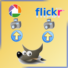 Gimp upload to flickr and picasaweb